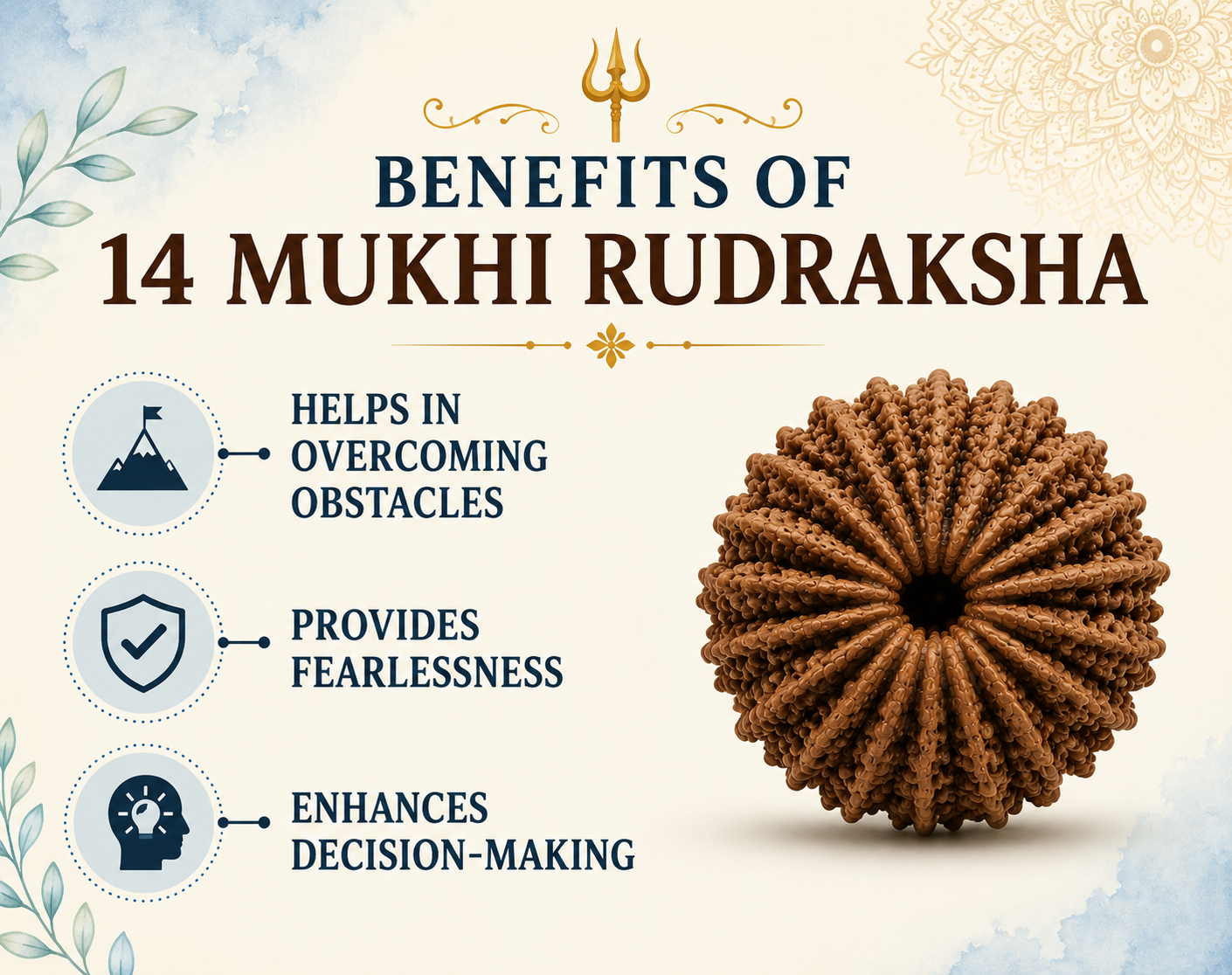 14 Mukhi Rudraksha (Nepal Origin)